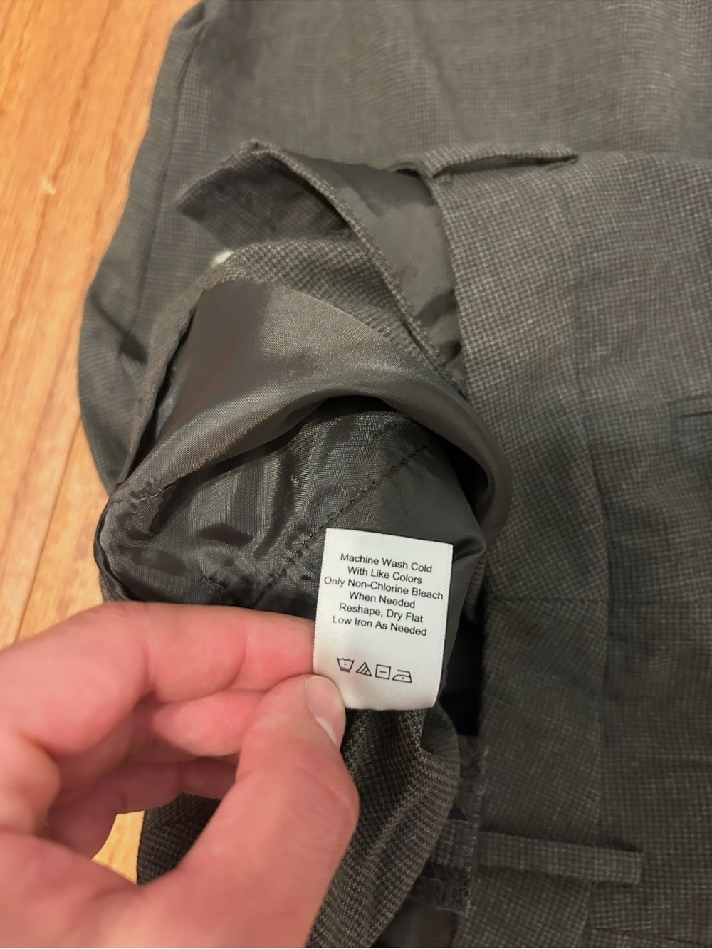 Coldwater Creek Wide Leg Pants in Charcoal - Picture 6 of 7